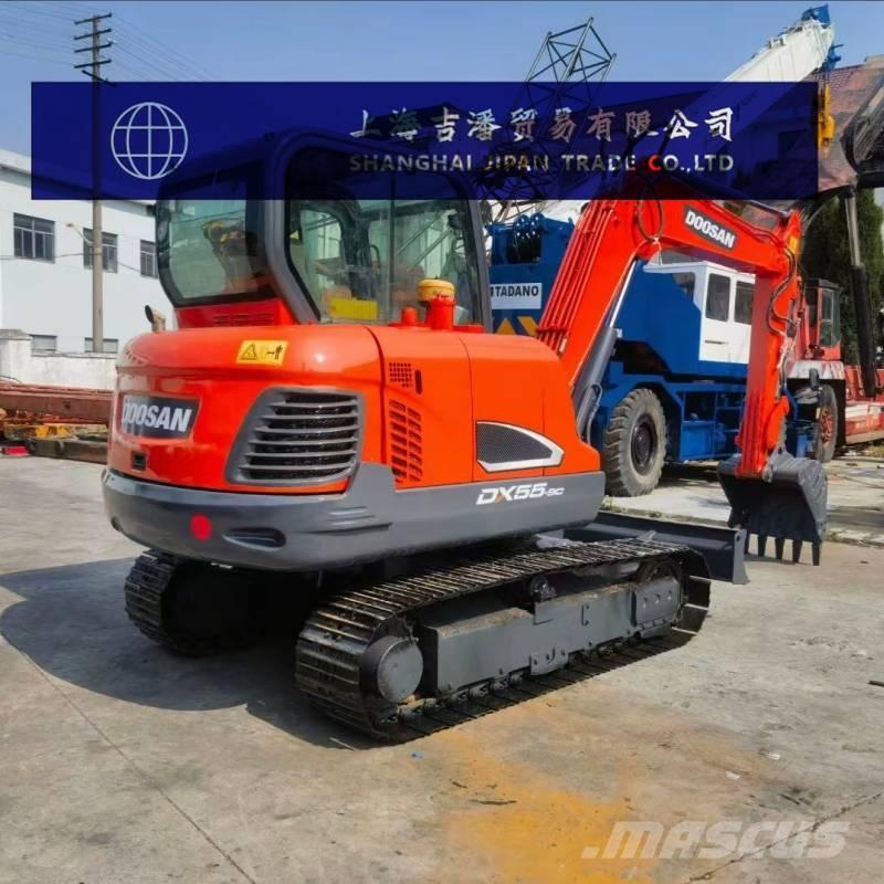 Doosan DX 55 Mini rýpadlá < 7t