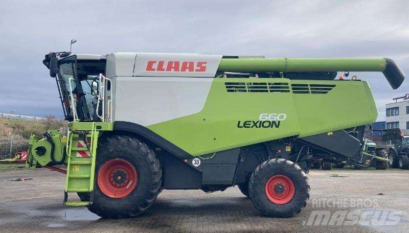 CLAAS LEXION 660 Kombinované zberacie stroje