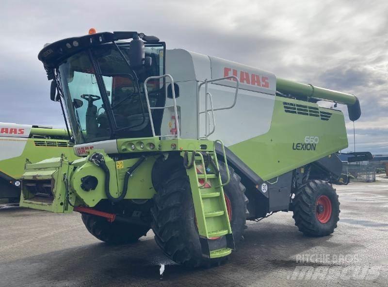 CLAAS LEXION 660 Kombinované zberacie stroje