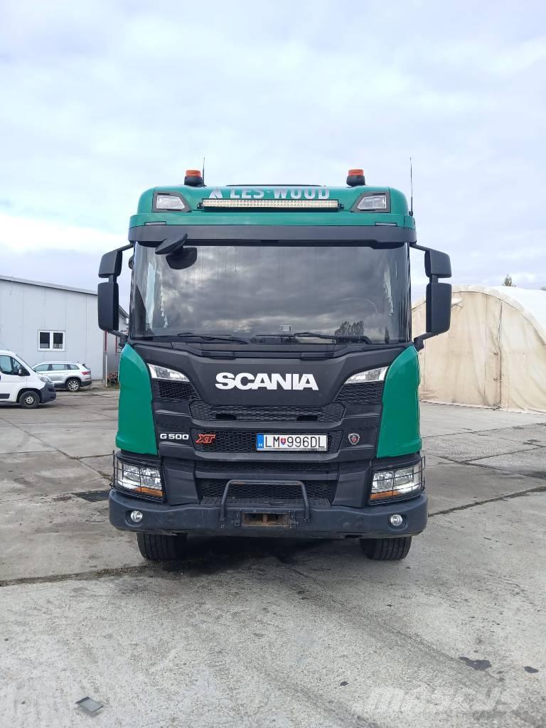 Scania G 500 XT Nákladné vozidlá na prepravu dreva