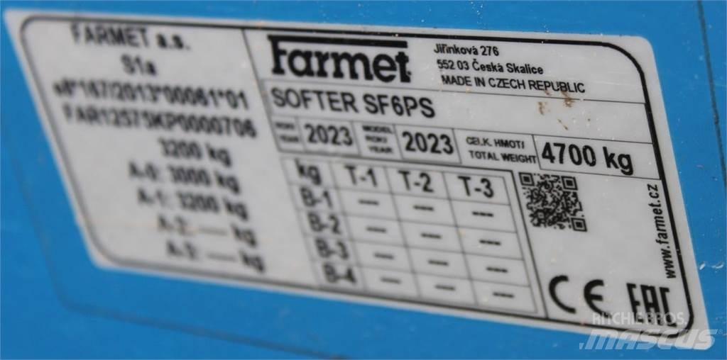 Farmet Softer 6 PS Tanierové brány