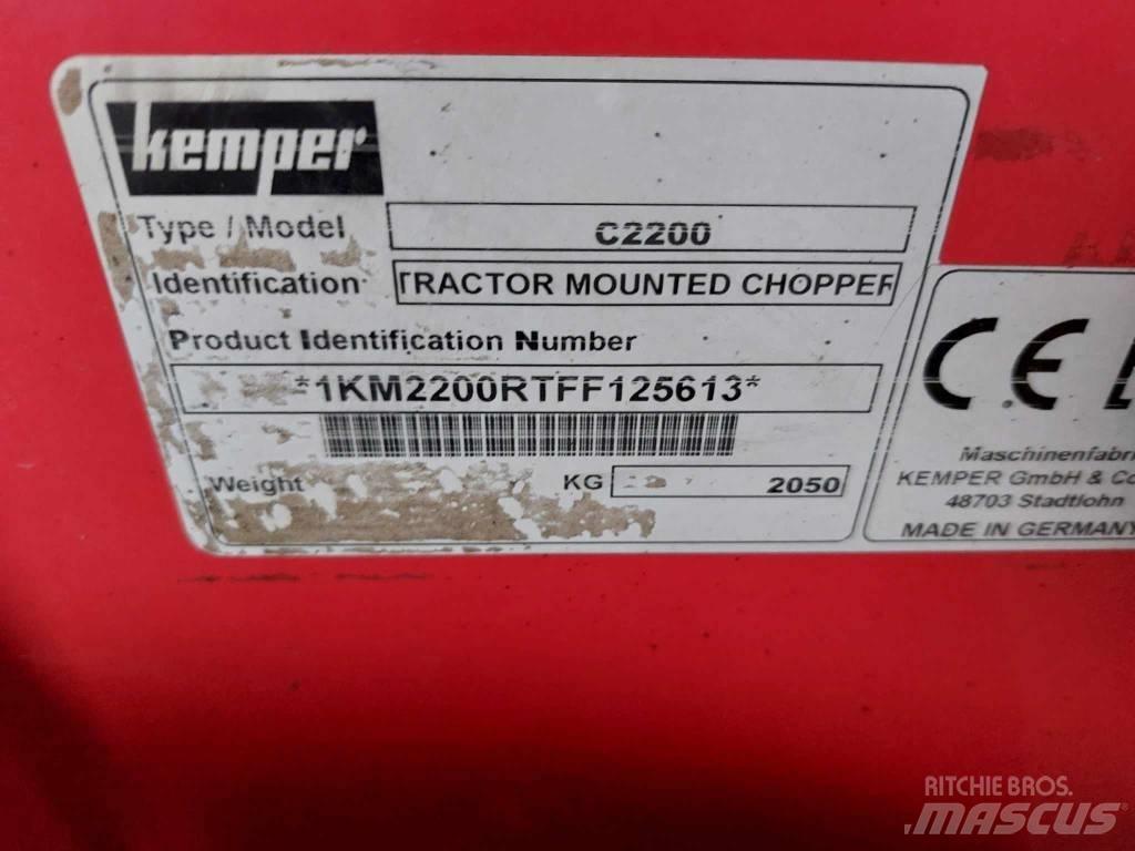Kemper C2200 Žacie rezačky