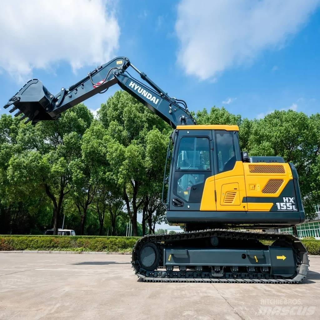 Hyundai HX155 Pásové rýpadlá