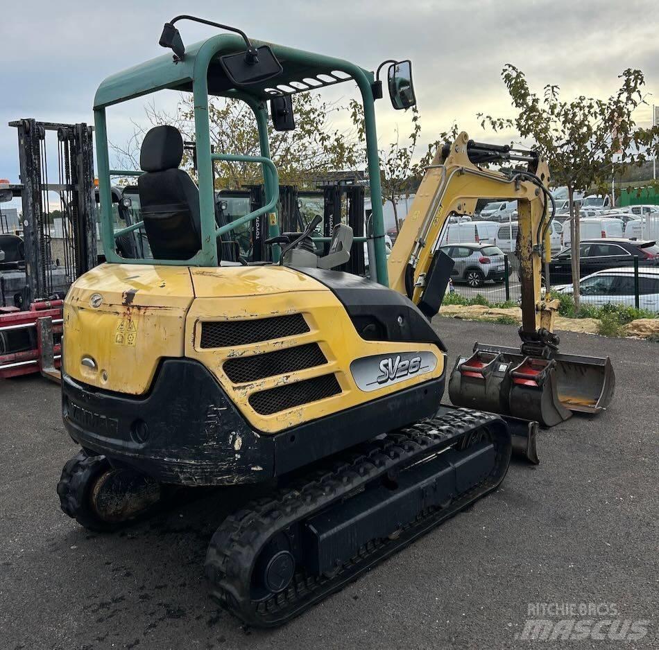 Yanmar SV 26 Mini rýpadlá < 7t