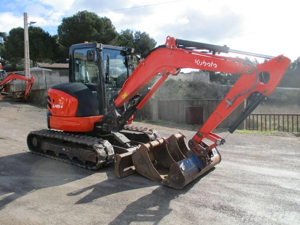 Kubota U 48-4 Mini rýpadlá < 7t