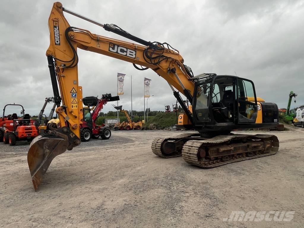 JCB JS 220 Pásové rýpadlá