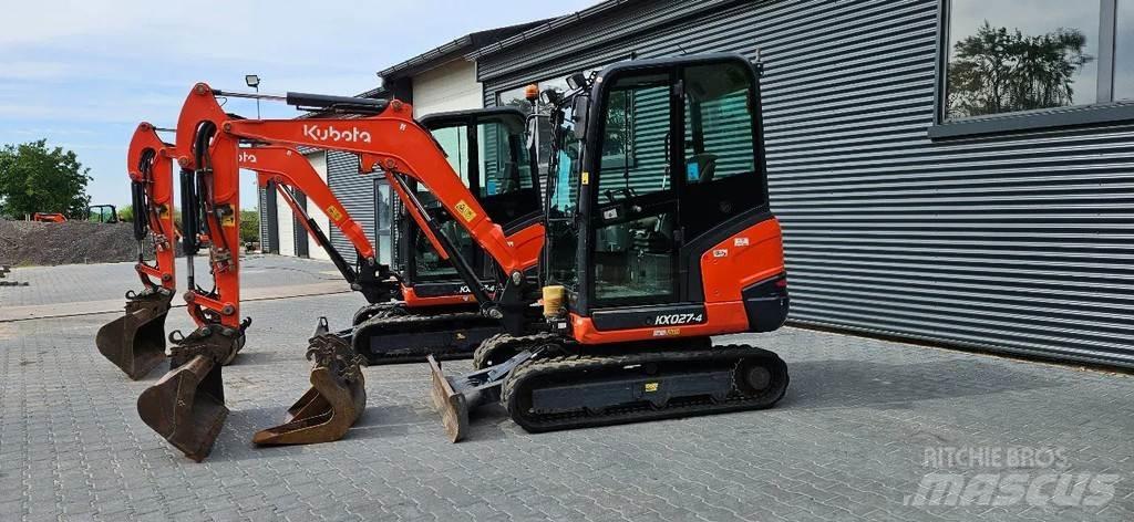 Kubota KX027-4 Mini rýpadlá < 7t