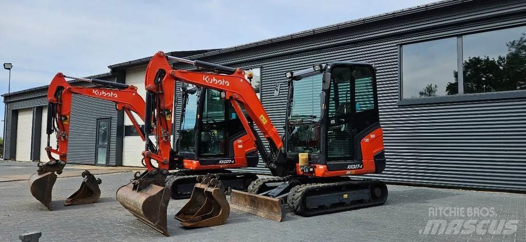 Kubota KX027-4 Mini rýpadlá < 7t