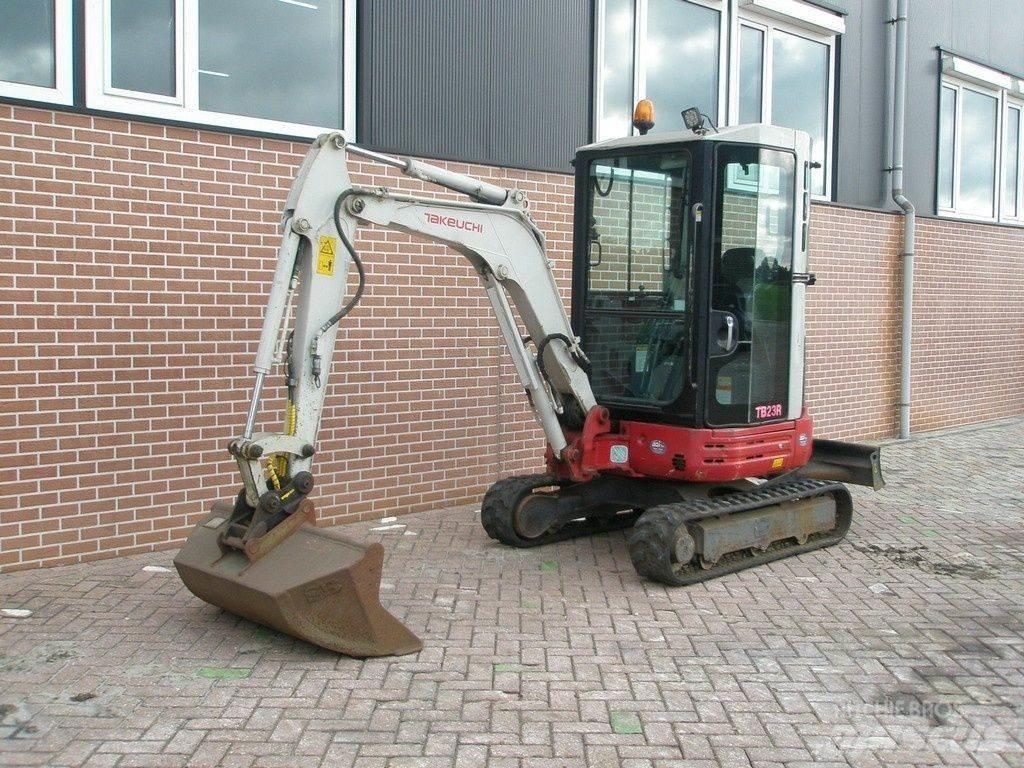 Takeuchi TB23R Mini rýpadlá < 7t