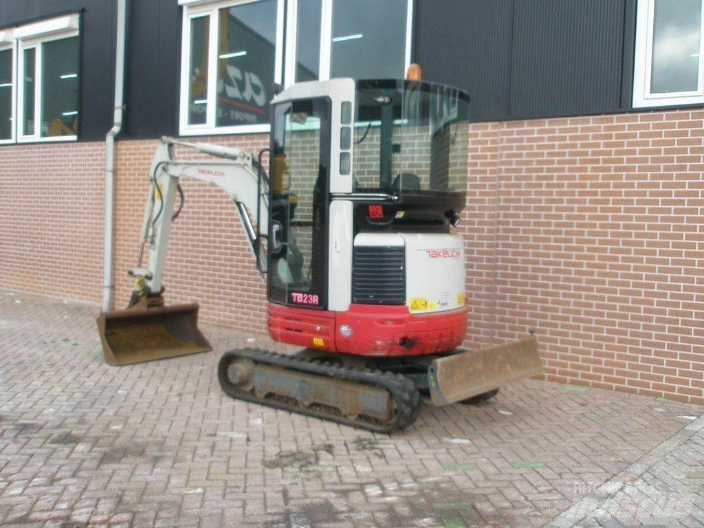 Takeuchi TB23R Mini rýpadlá < 7t