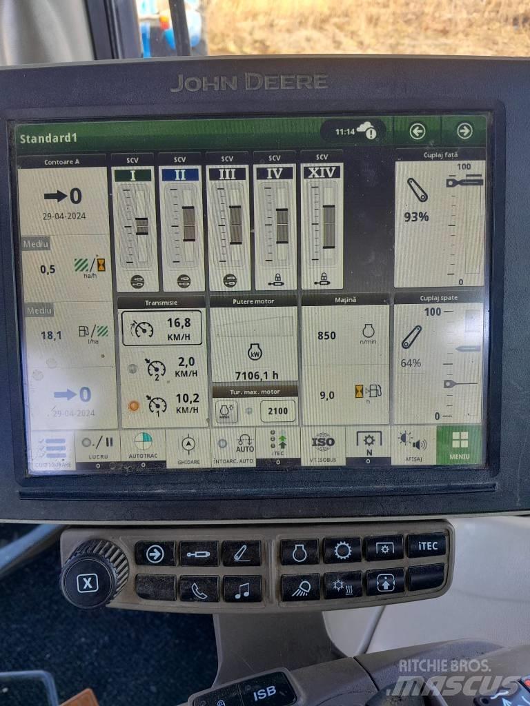 John Deere 6250R Traktory