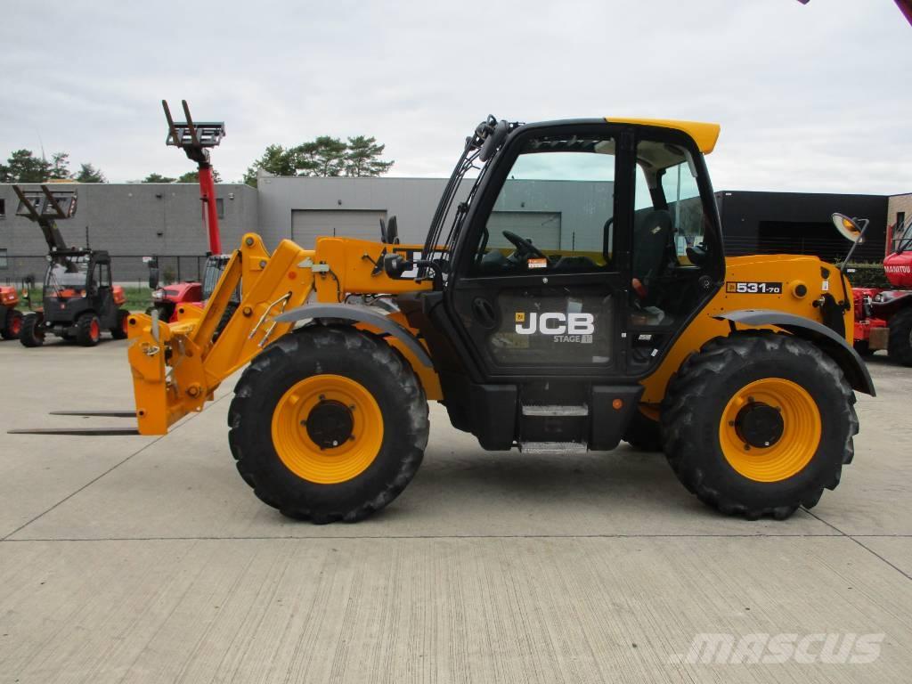 JCB 531-70 5AA (756) Teleskopické manipulátory