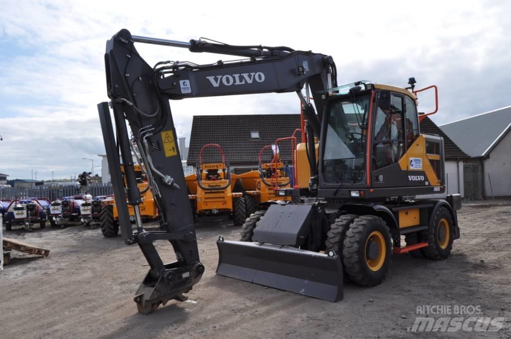 Volvo EWR 170 Kolesové rýpadlá