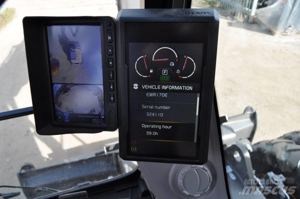 Volvo EWR 170 Kolesové rýpadlá