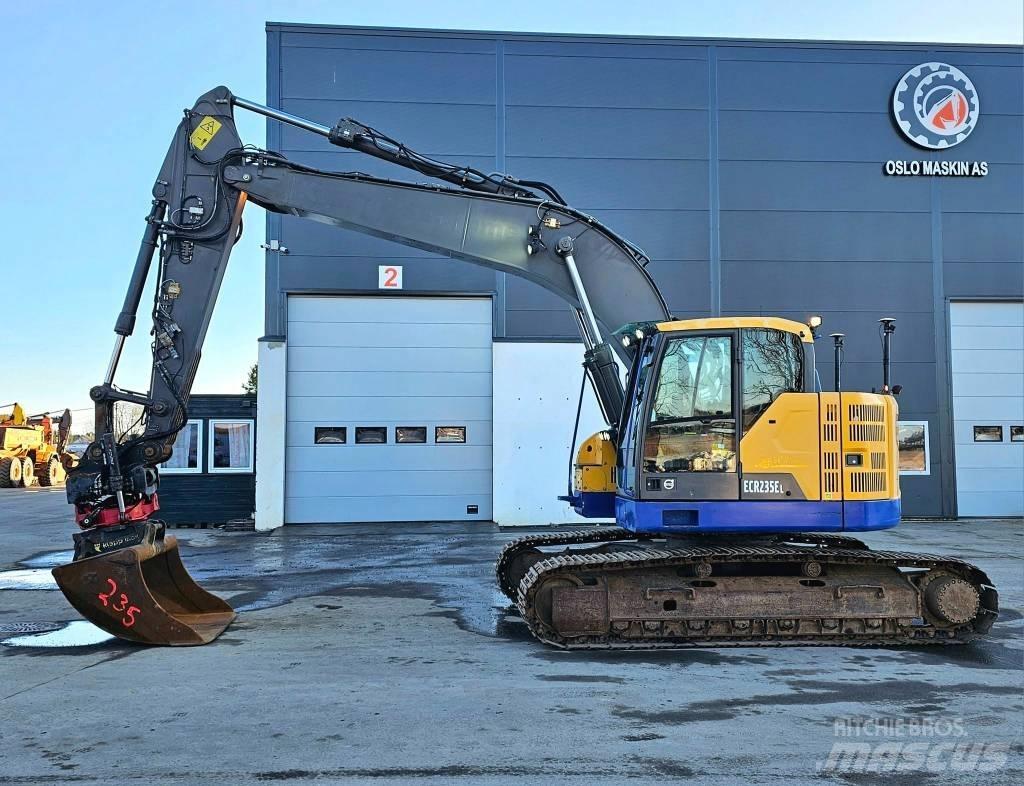 Volvo ECR 235 EL Pásové rýpadlá