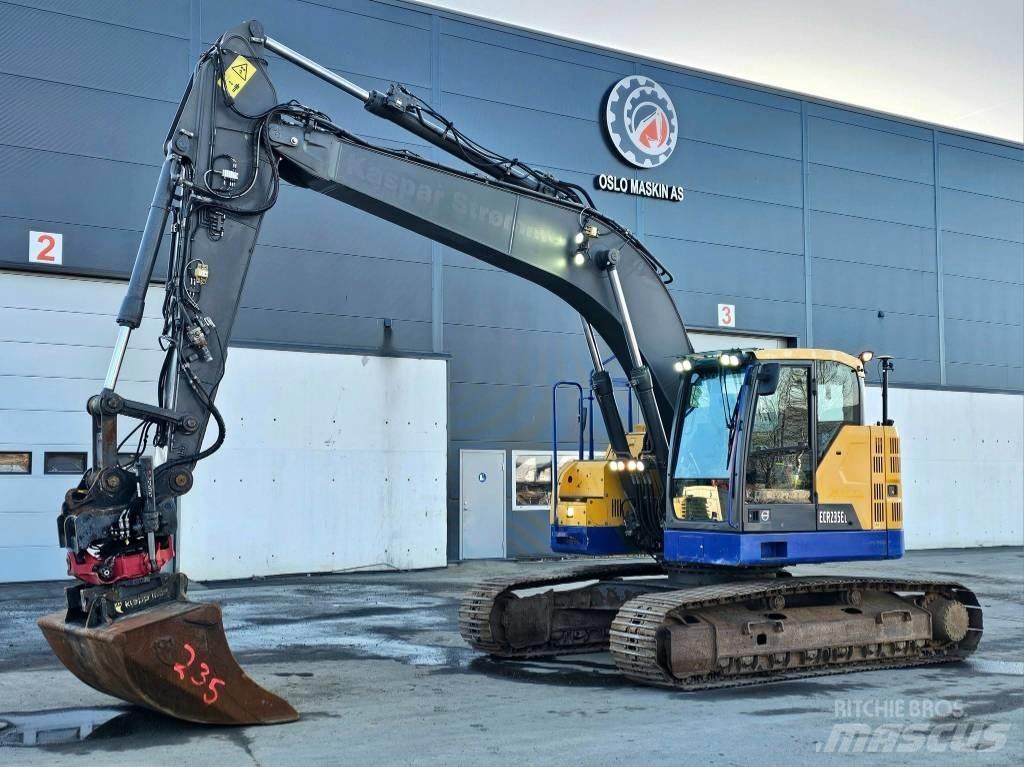 Volvo ECR 235 EL Pásové rýpadlá