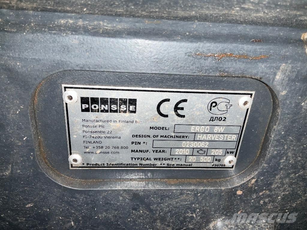 Ponsse ERGO 8W Harvestory