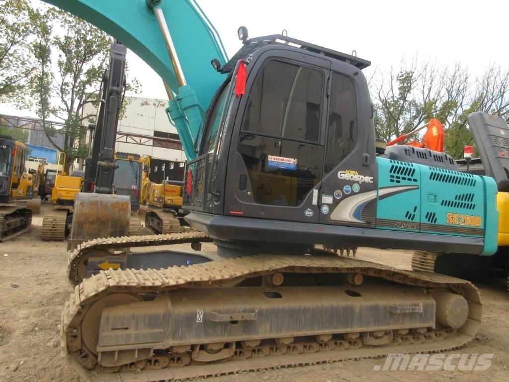 Kobelco SK 260 Pásové rýpadlá