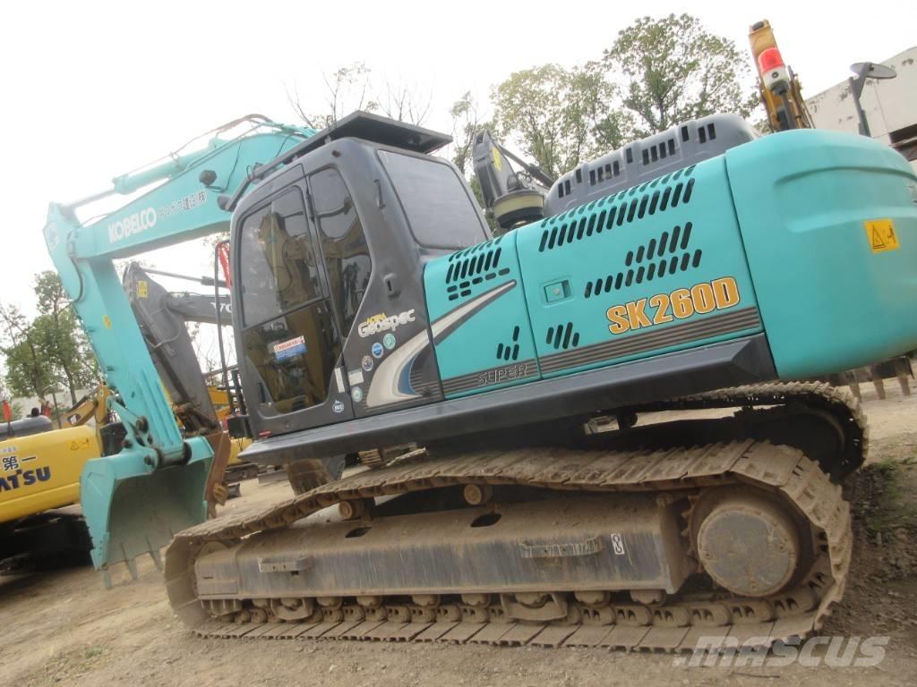 Kobelco SK 260 Pásové rýpadlá