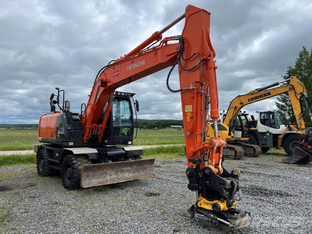 Hitachi ZX 170W-5B Kolesové rýpadlá