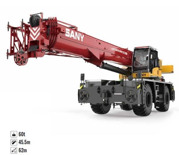 Sany SRE600 Žeriavy pre ťažký terén