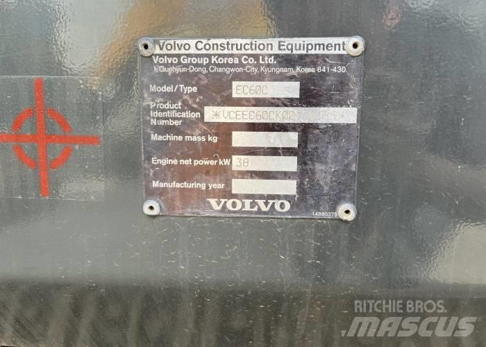 Volvo EC 60 C Mini rýpadlá < 7t