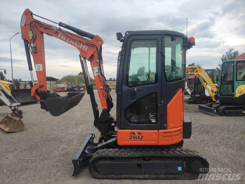 Hitachi ZX 26 U-6 Mini rýpadlá < 7t