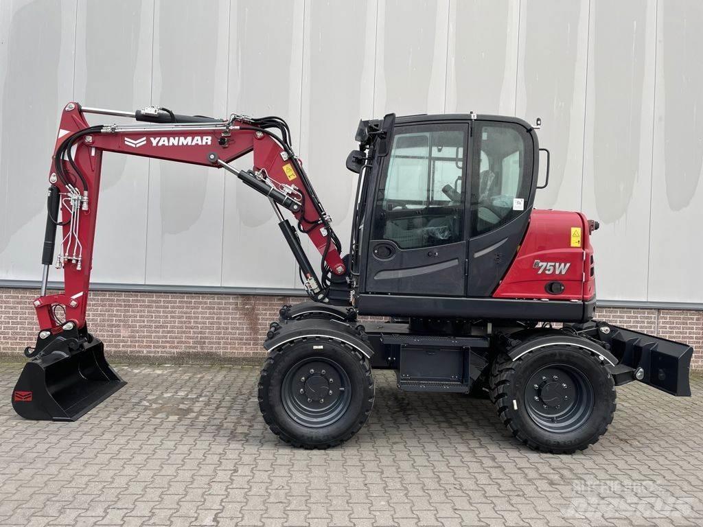 Yanmar B75W Kolesové rýpadlá