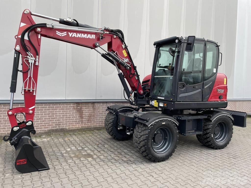 Yanmar B75W Kolesové rýpadlá