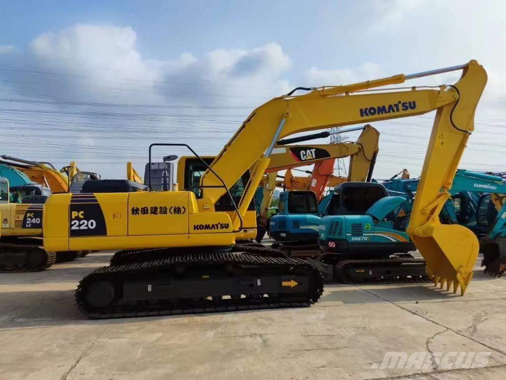 Komatsu PC 220 Pásové rýpadlá