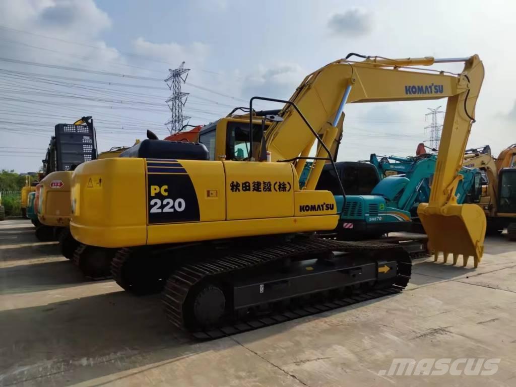 Komatsu PC 220 Pásové rýpadlá