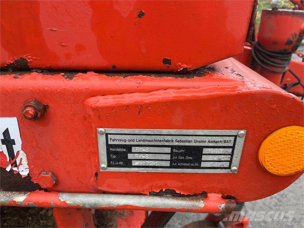 Unsinn RF-8 Násypky, dúchadlá a dopravníky