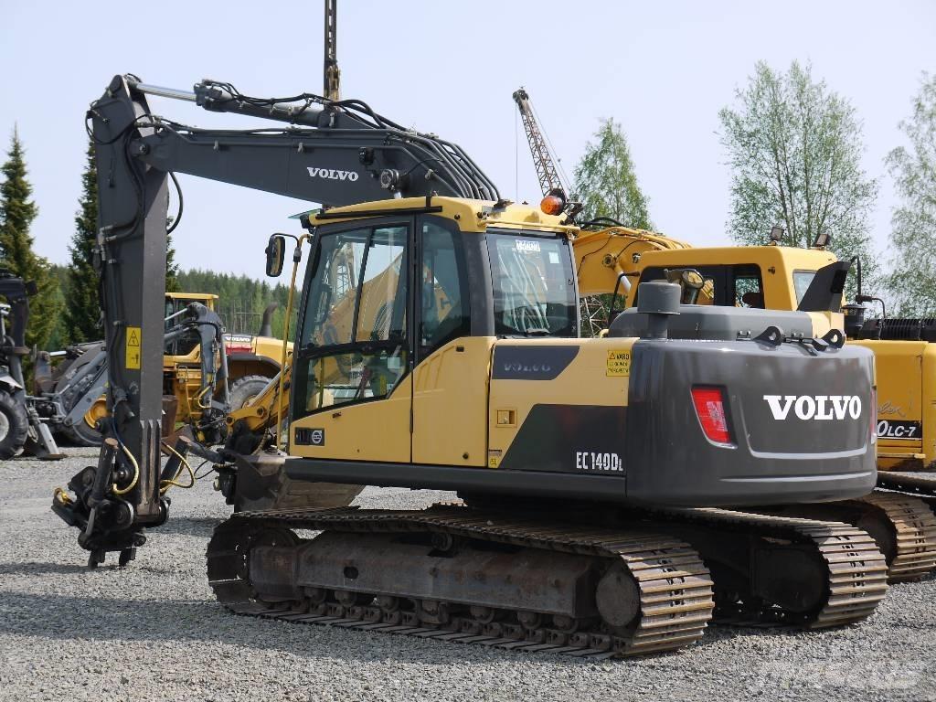 Volvo EC 140 DL Pásové rýpadlá