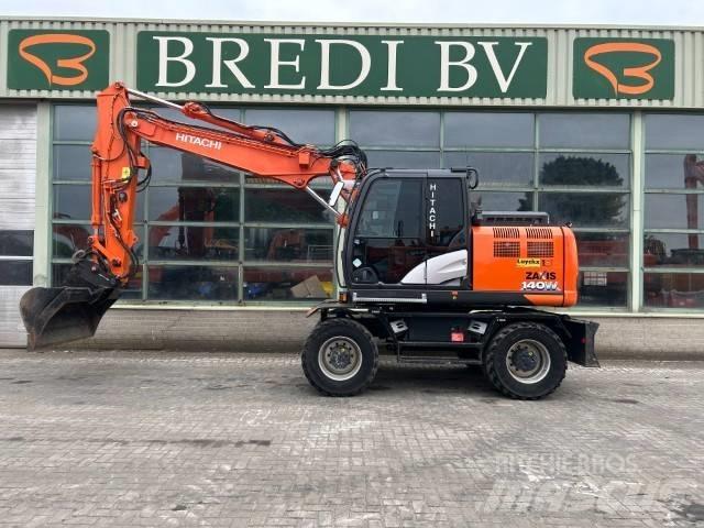 Hitachi ZX 140 W-6 Kolesové rýpadlá