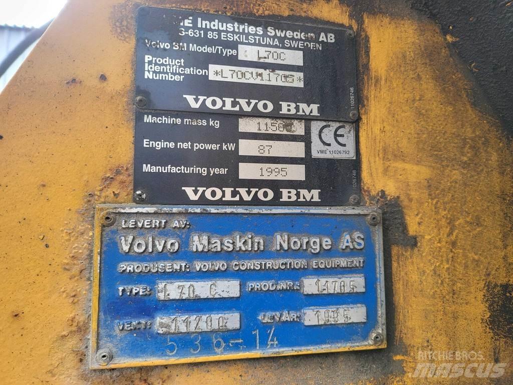 Volvo BM L70C Kolesové nakladače