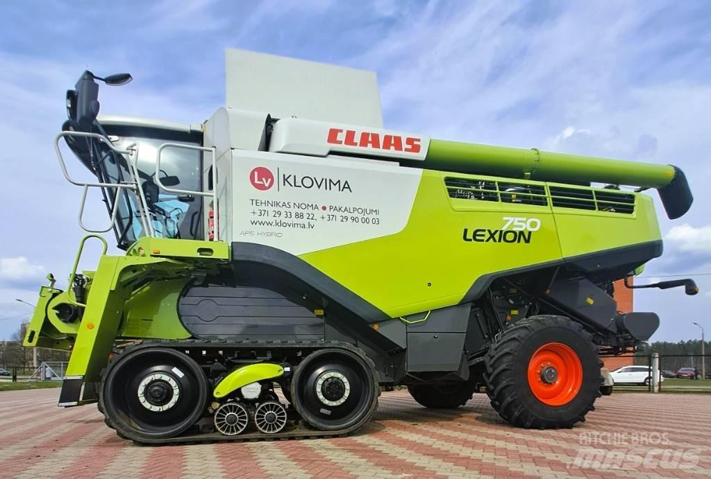 CLAAS Lexion 750 TT Kombinované zberacie stroje