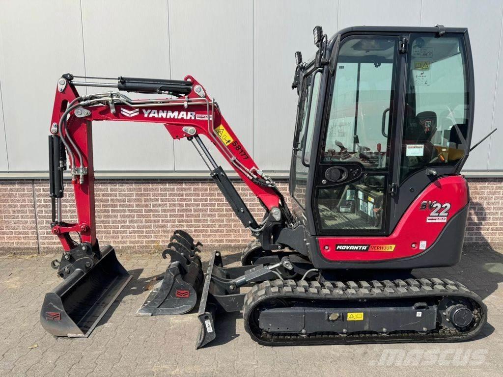 Yanmar SV22 Mini rýpadlá < 7t