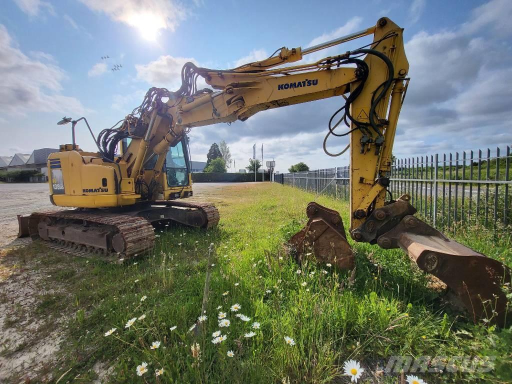 Komatsu PC138US-8 Pásové rýpadlá