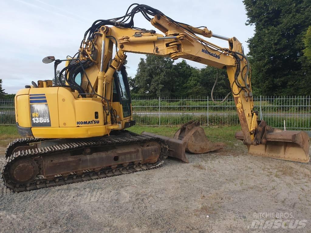 Komatsu PC138US-8 Pásové rýpadlá
