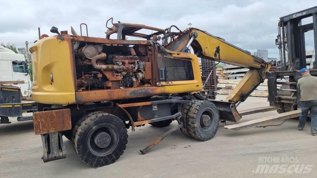 CAT M 316 F Kolesové rýpadlá