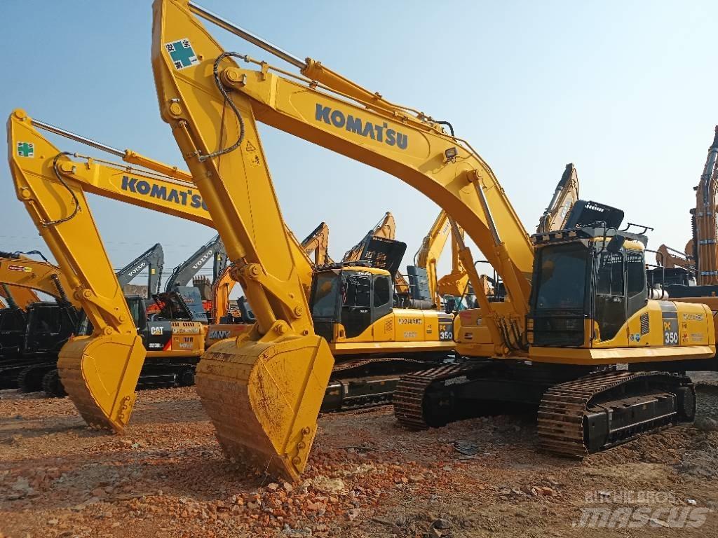 Komatsu PC 350 Pásové rýpadlá
