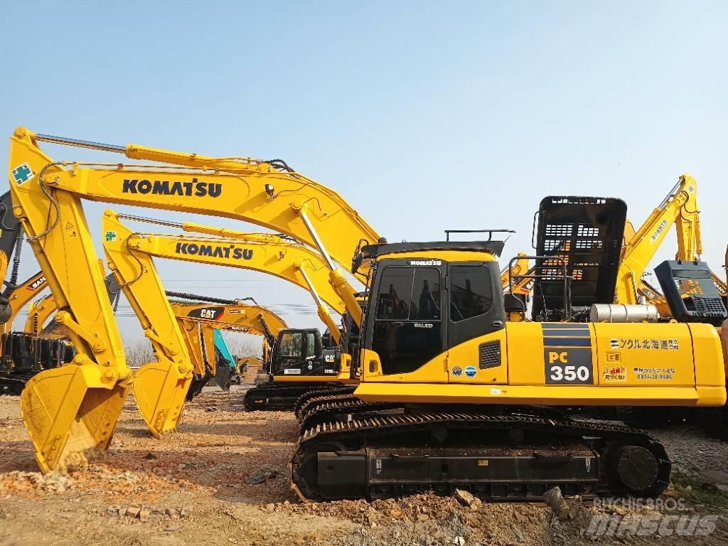 Komatsu PC 350 Pásové rýpadlá