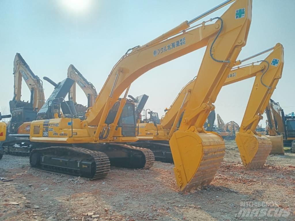 Komatsu PC 350 Pásové rýpadlá