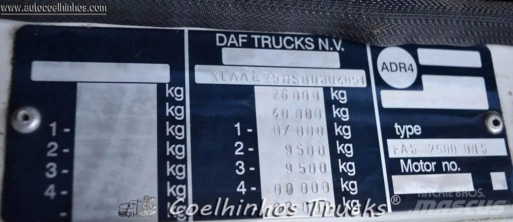 DAF 2500 Ti Nákladné vozidlá s bočnou zhrnovacou plachtou