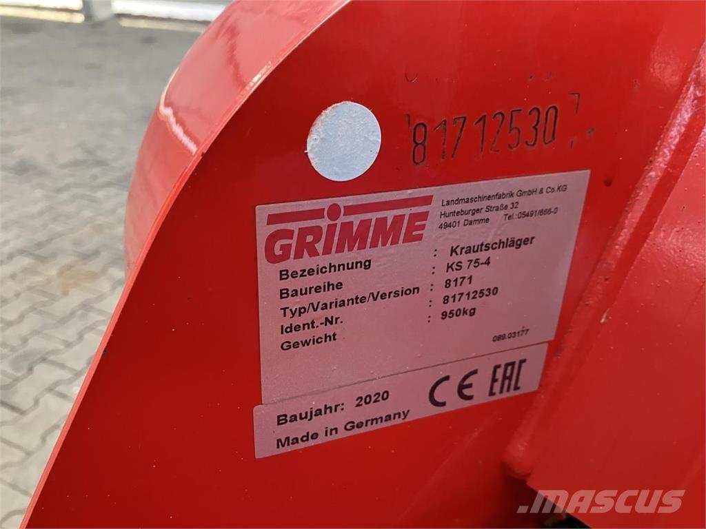 Grimme KS 75-4 Zariadenie na pestovanie zemiakov - Iné