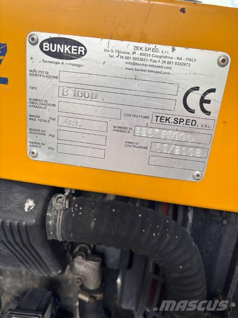  BUNKER B100D Nákladné autá s čerpadlami betónu