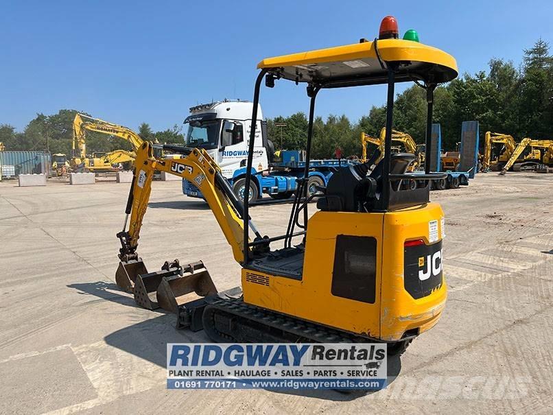 JCB 16 C-1 Mini rýpadlá < 7t