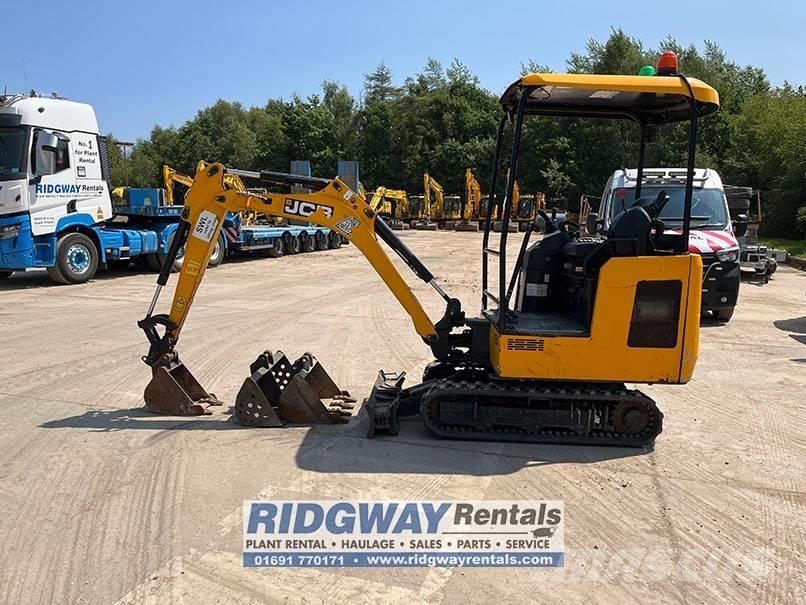 JCB 16 C-1 Mini rýpadlá < 7t
