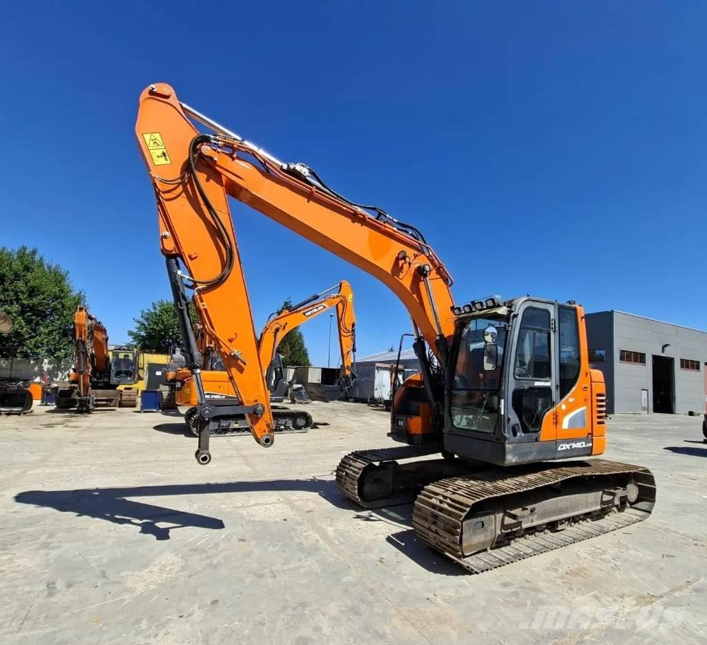 Doosan DX140LCR-5 Pásové rýpadlá