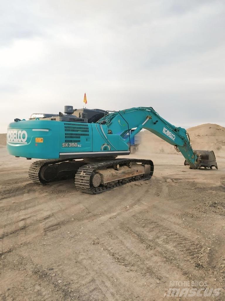 Kobelco SK350NLC Pásové rýpadlá